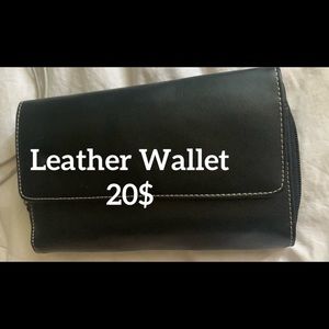 Leather wallet